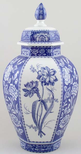 Covered Vase Floral c2002